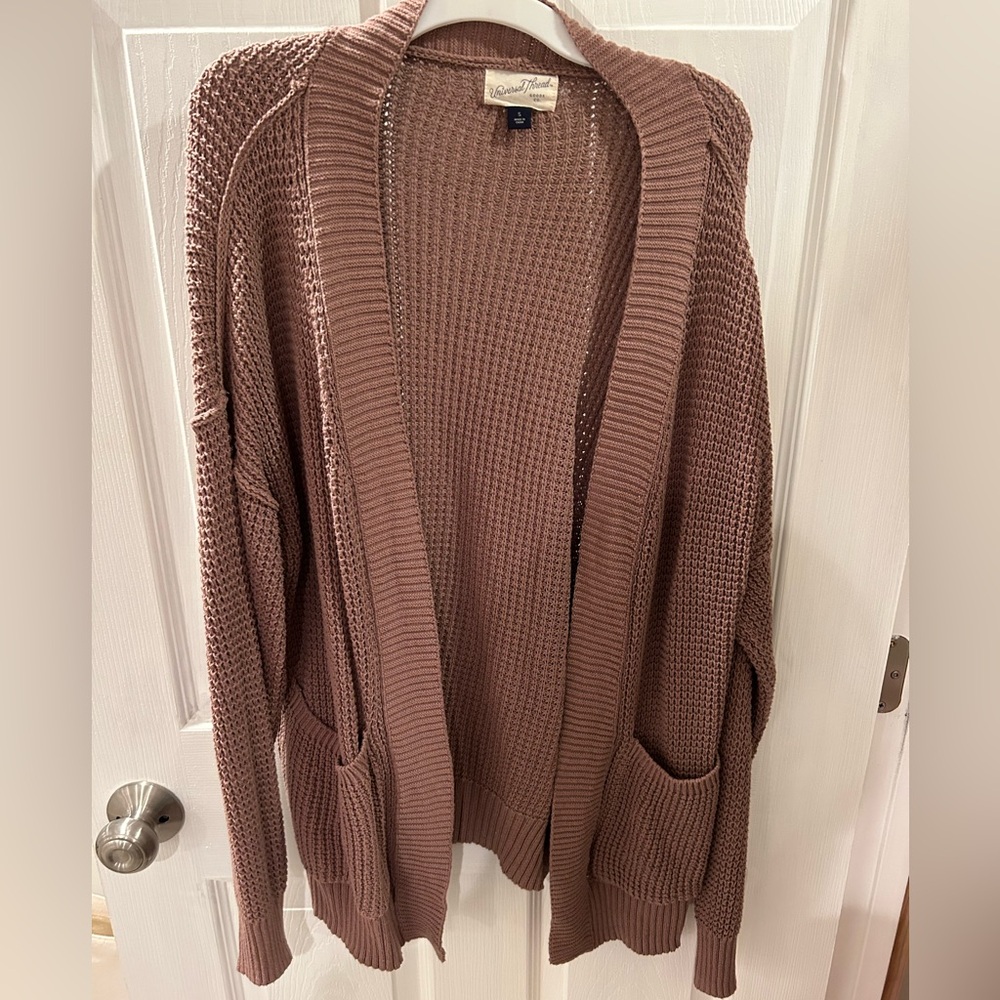 Target. Women’s small, mauve cardigan.